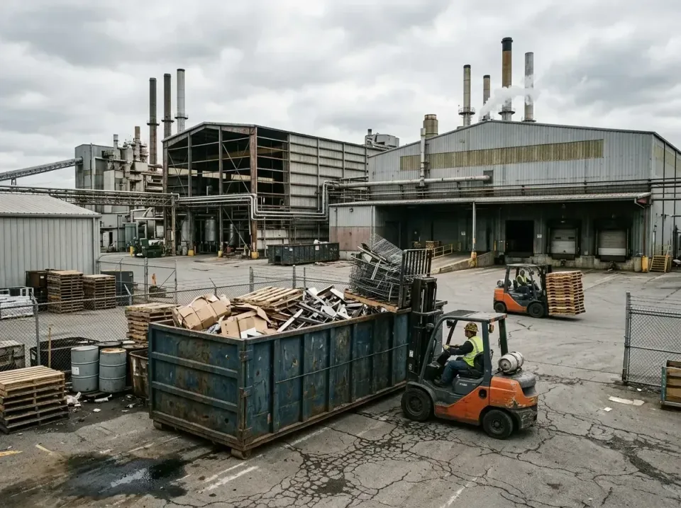 industrial-factory-scrap-conta-003 — frequently asked questions, Cheap Roll-off Dumpster Rentals in Lexington, IL